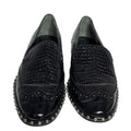 Adrianna Papell Black Embossed Slip On Loafers Women’s Size EU 38/US 8M