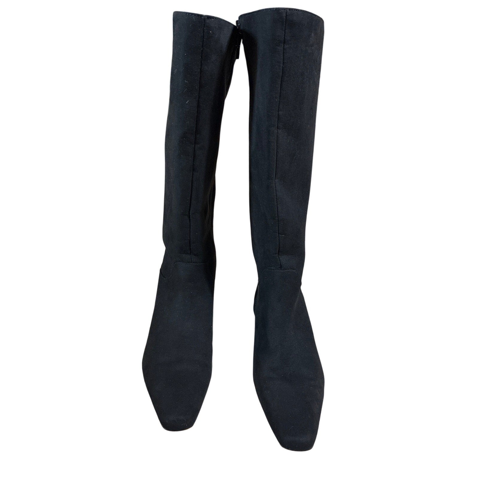 Ann Taylor LOFT Black Knee High Riding Boots Womens Size 9M